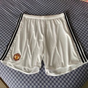adidas Manchester United soccer shorts